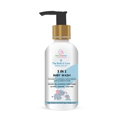 Beingmama Baby 3-in-1 Wash with Goodness of Aloe Vera and Coconut Oil